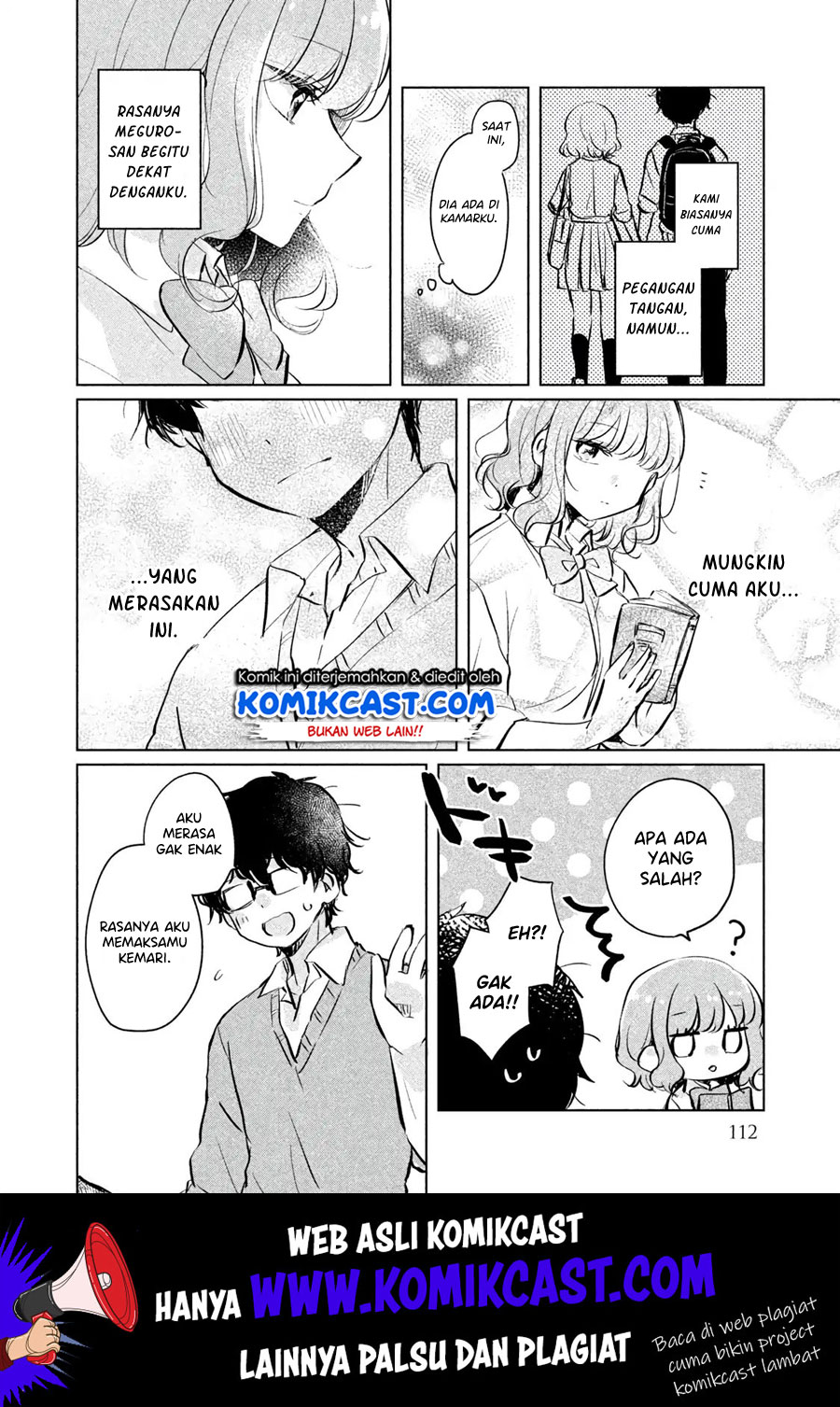 It’s Not Meguro-san’s First Time Chapter 09 Bahasa Indonesia